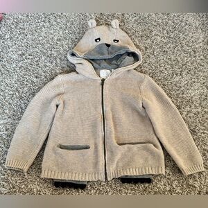 Zara bear Knit Sweater